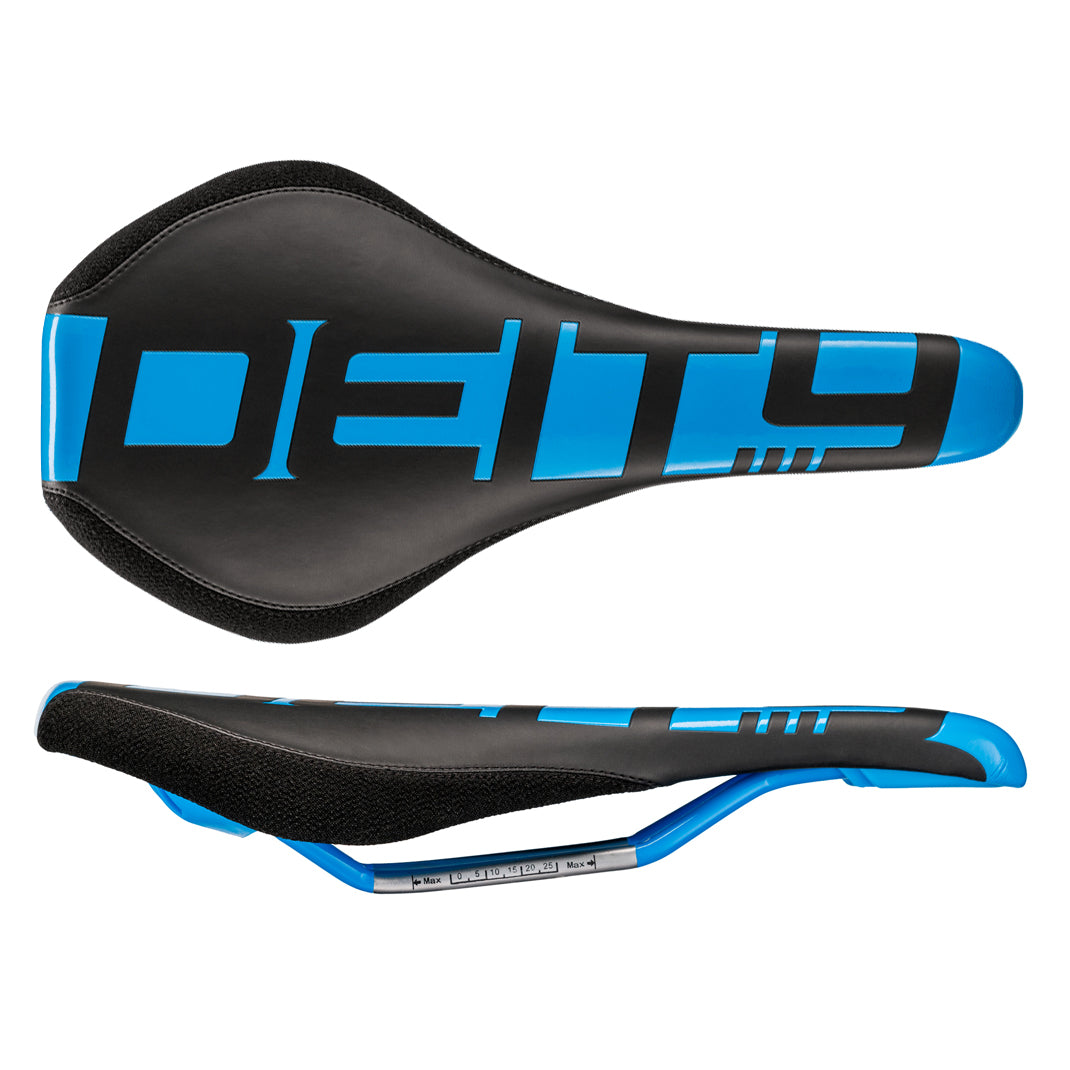 Deity Speedtrap All Mountain Saddle CrMo Blue