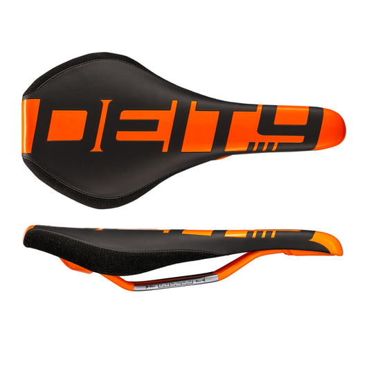 Deity Speedtrap All Mountain Saddle CrMo Orange