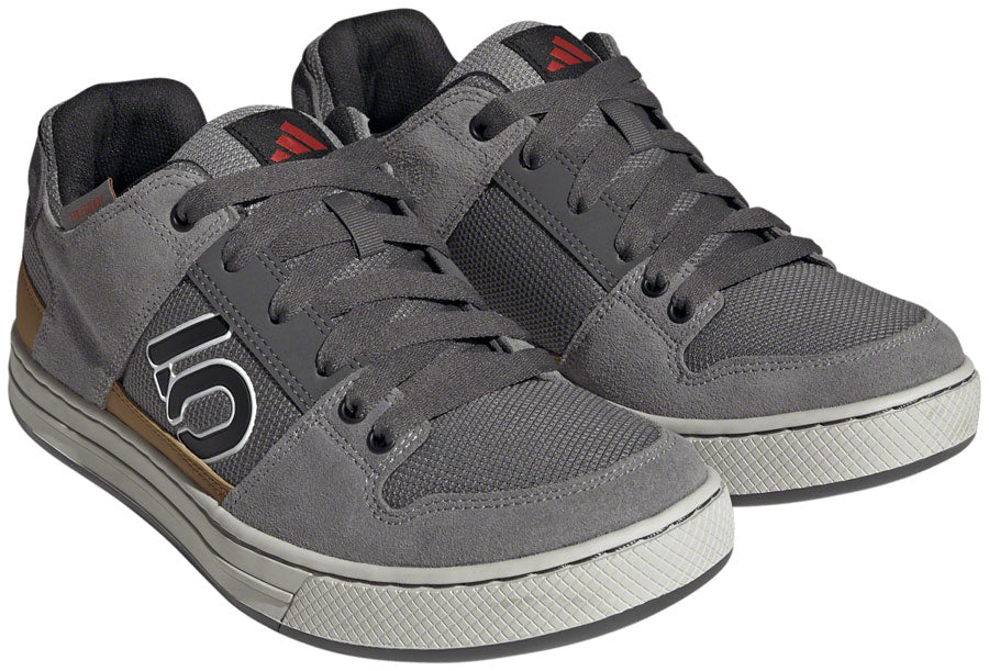 Five Ten Freerider Flat Shoes - Men's Gray Five/Gray One/Bronze Strata 13
