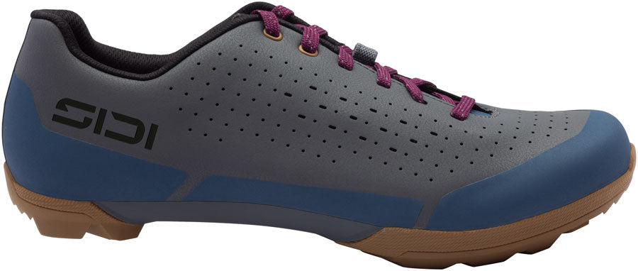 SIDI Asper Laces Gravel Shoes - Men's Dark Gray 43