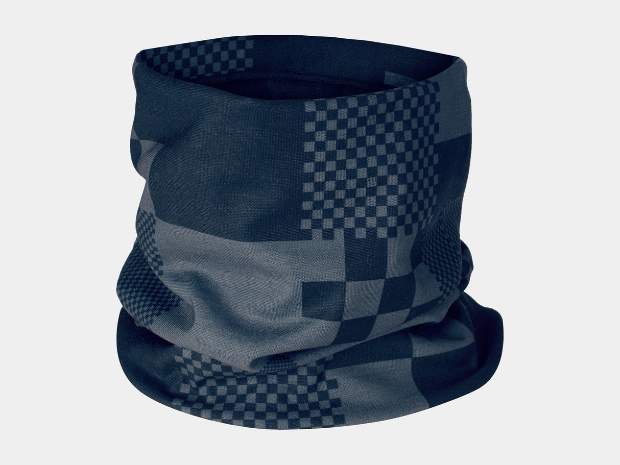 Bontrager Neck Gaiter One Size Black Checkers Headwear