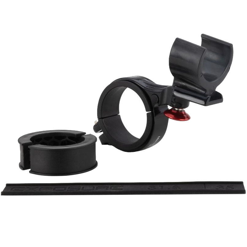 Handlebar Bracket Set, 31.8-35mm, Black