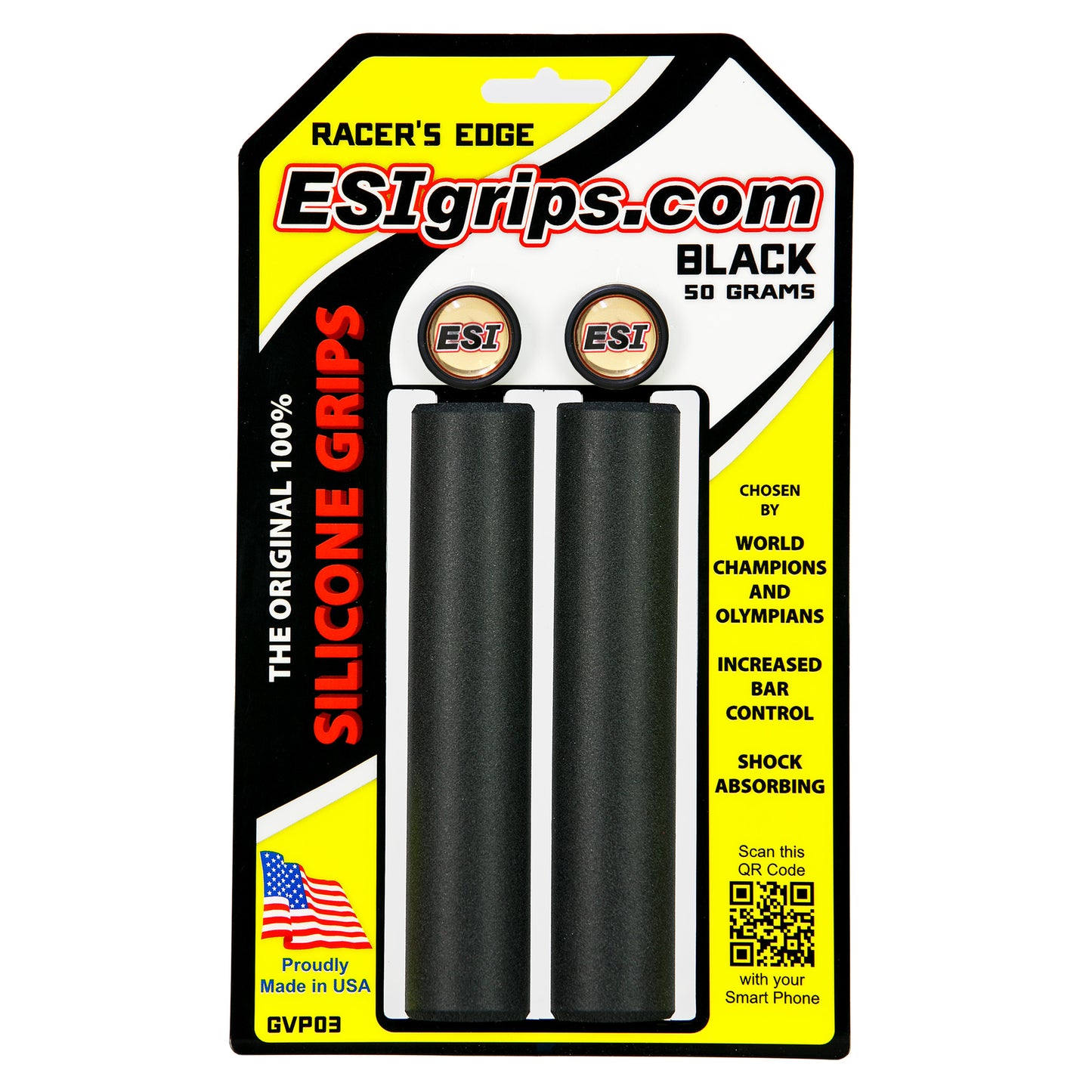 ESI Racers Edge Grips - Black