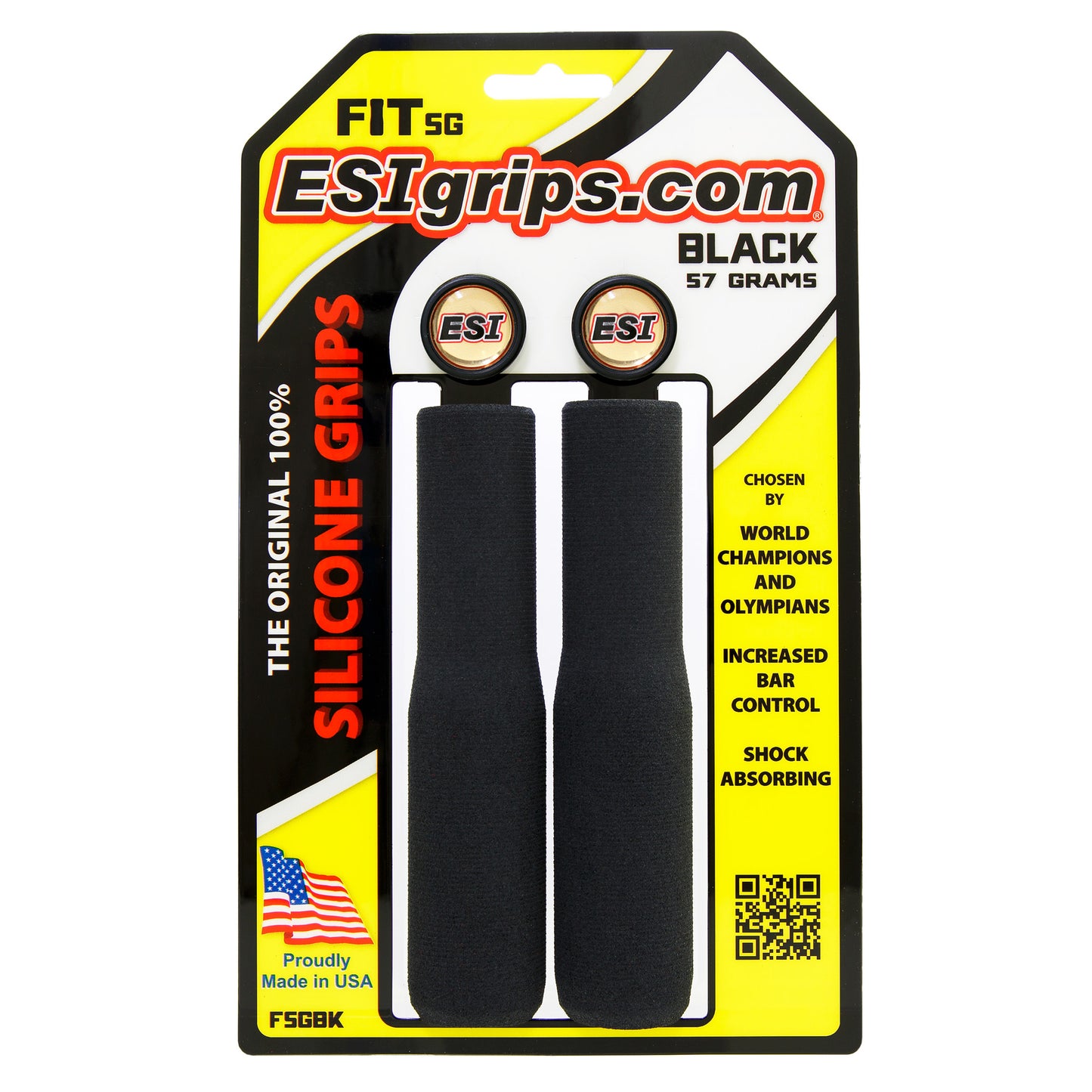 ESI Fit SG Grips - Black