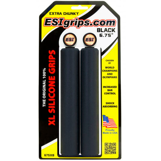 ESI XL Chunky Grips - Black