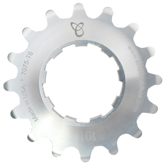 Kick Ass Cog, 16t - Silver Ano