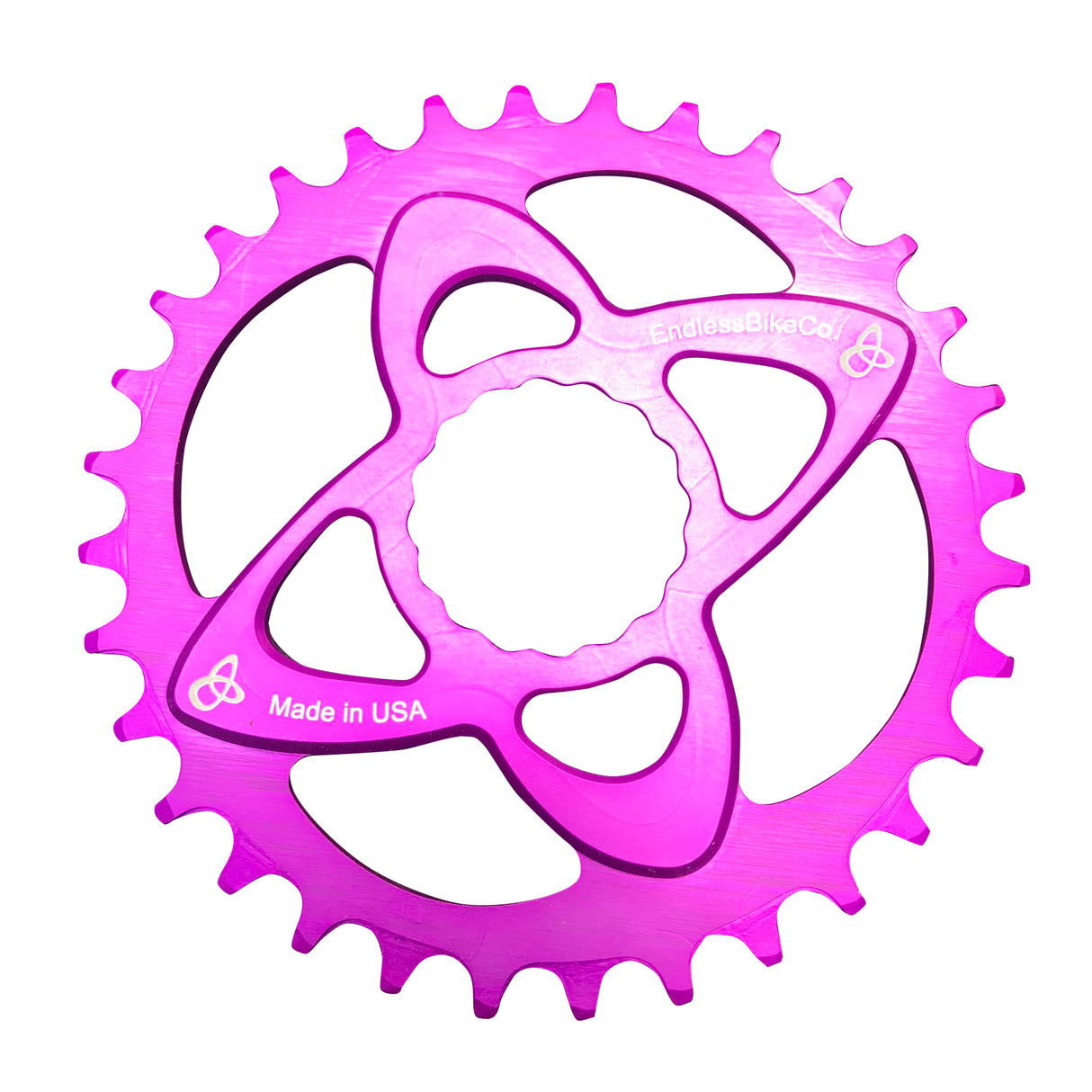 DM Chainring, Race Face DM 32T - Purple