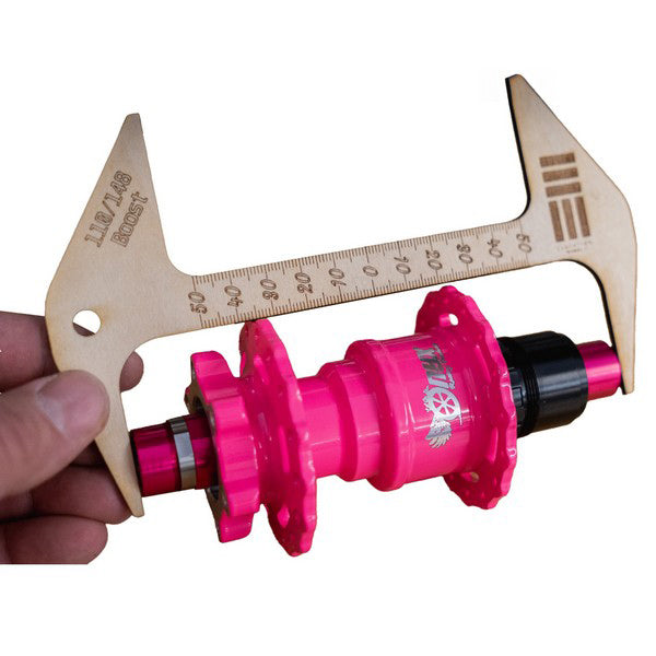 Hub Center to Flange Ruler, Non-Boost (142/100mm)