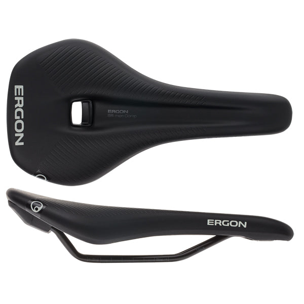 Ergon SR Comp Saddle - Titanium Black Mens Medium/Large