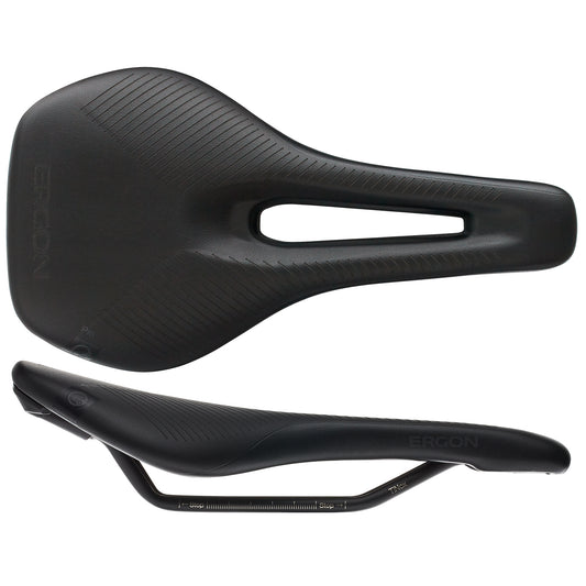 Ergon SR Pro Saddle - Titanox Black Womens Small/Medium