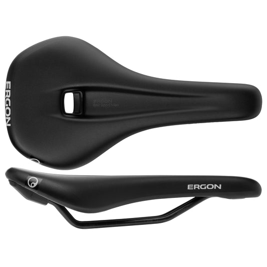 Ergon SM Saddle - Chromoly Black Womens Medium/Large