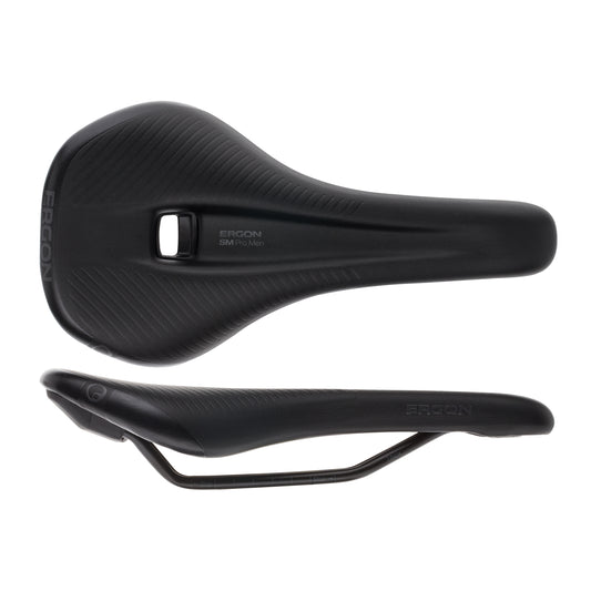 Ergon SM Pro Saddle - Titanium Stealth Mens Small/Medium