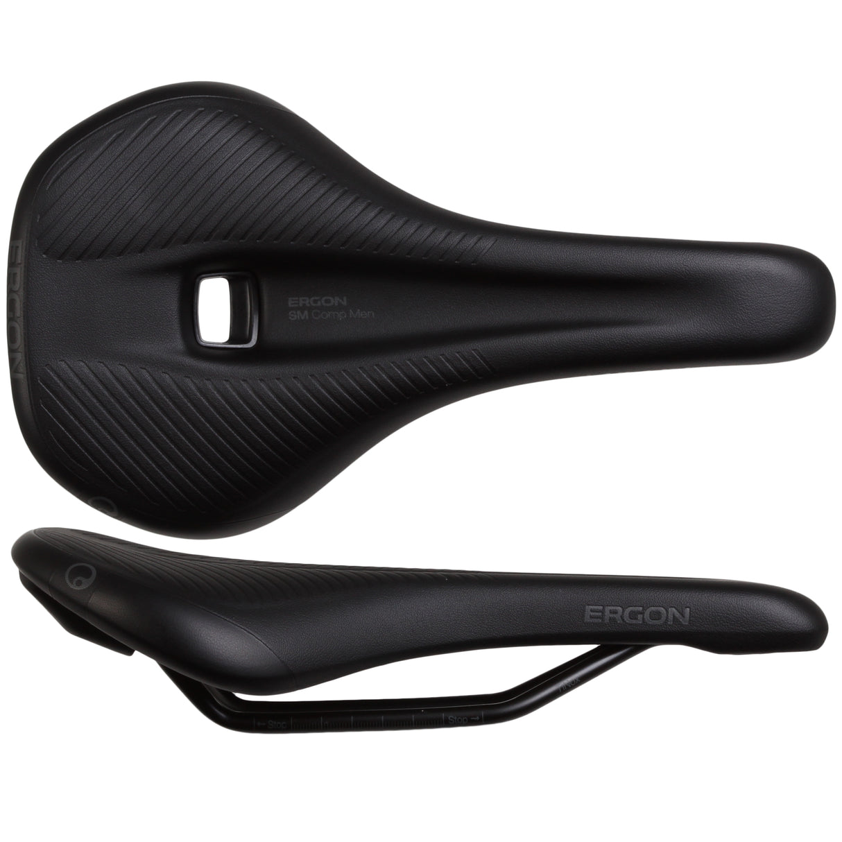 SM Comp Men's Saddle, Medium/Large, Stealth