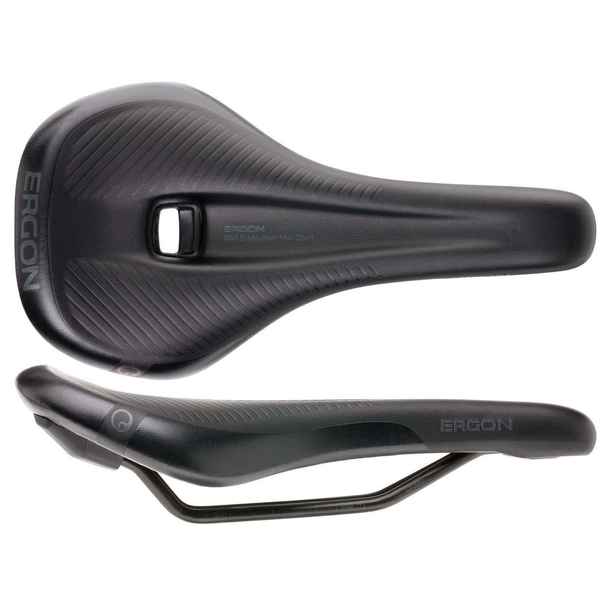 SM E-Mountain Sport Men's Saddle, S/M, Stealth
