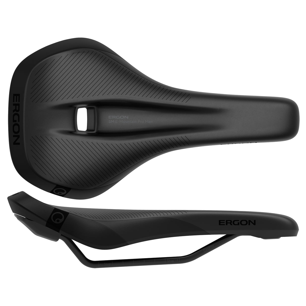 SM E-Mountain Pro Men's Saddle, M/L, Stealth