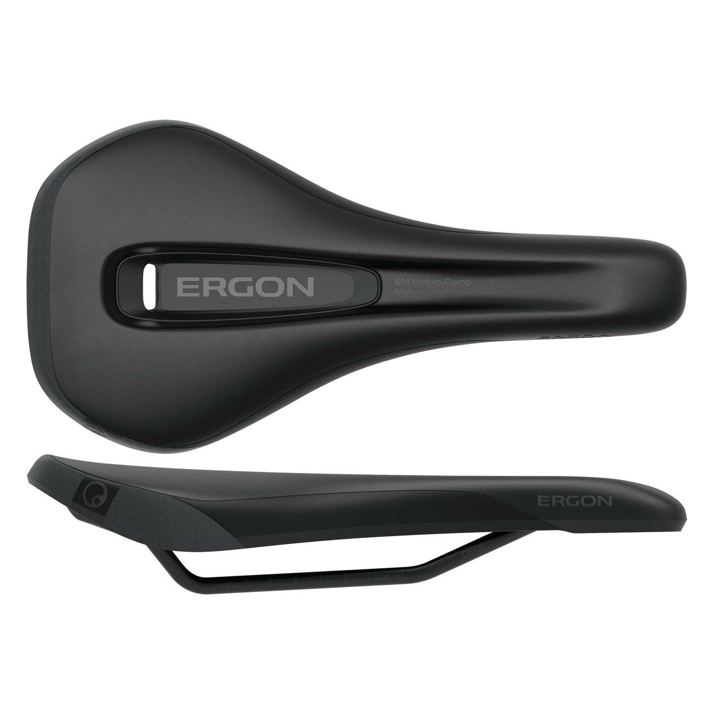 Ergon SM Enduro Comp Saddle - Stealth Mens Medium/Large