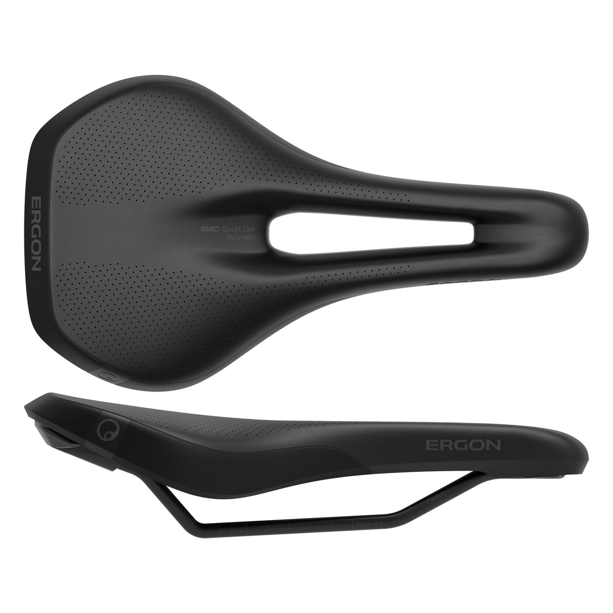 SMC Sport Gel Women's Saddle, Small/Medium, Stealth