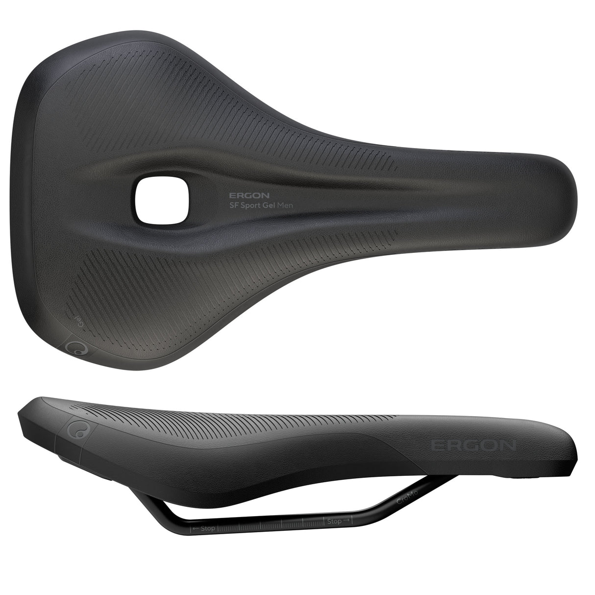 Ergon SF Sport Gel Saddle - Chromoly Black Men's Medium/Large