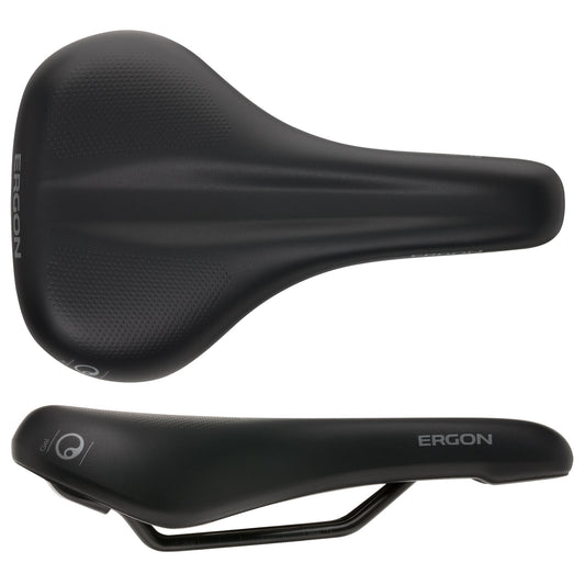 Ergon ST Gel Saddle - Chromoly Black Mens Medium/Large