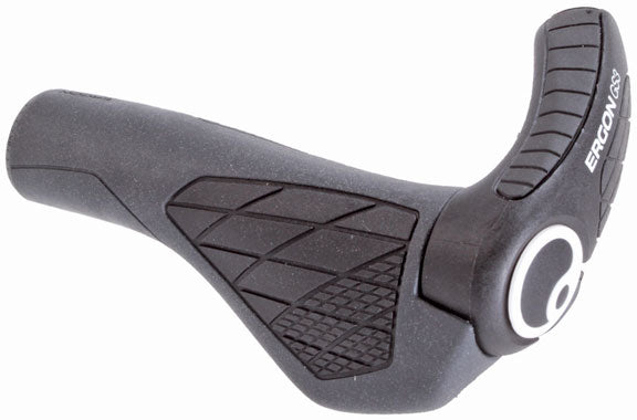 Ergon GS3 Grips - Black/Gray Lock-On Large