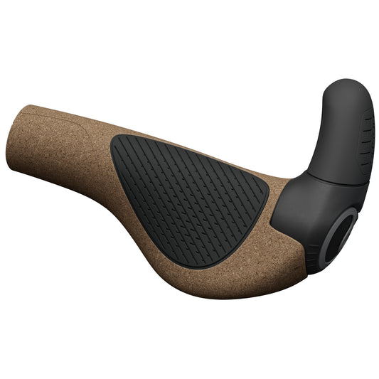 Ergon GP2 Evo BioKork Grips - Lock-On Small Black/Tan