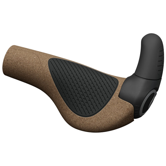 Ergon GP2 Evo BioKork Grips - Lock-On Large Black/Tan