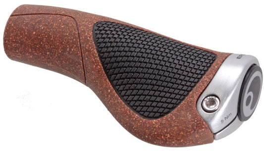 Ergon GP1 BioKork Grips - Lock-On Small Black/Tan