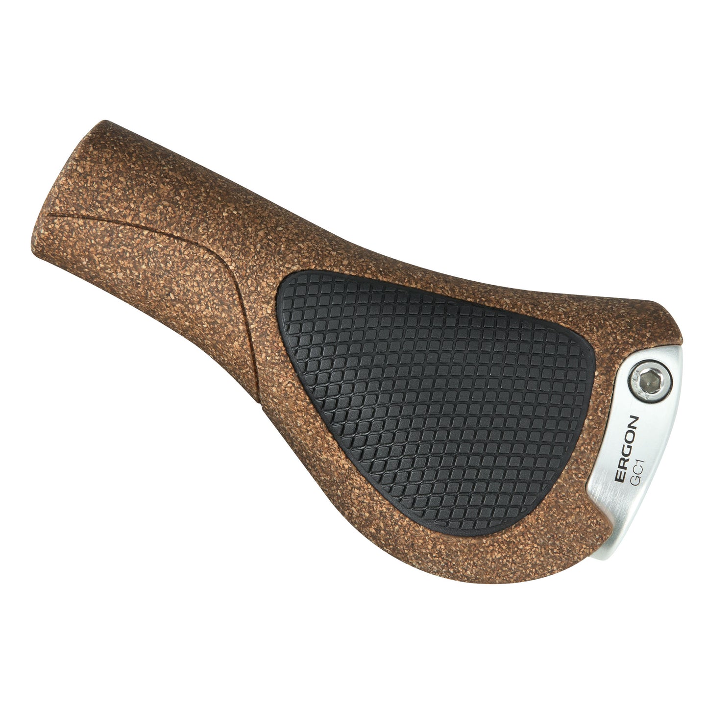 Ergon GC1 BioKork Grips - Lock-On Black/Tan