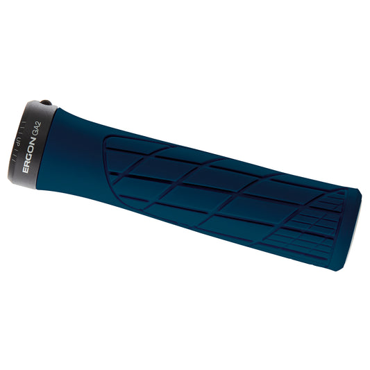 Ergon GA2 Grips - Nightride Blue Lock-On