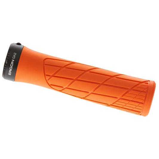 Ergon GA2 Grips - Juicy Orange Lock-On