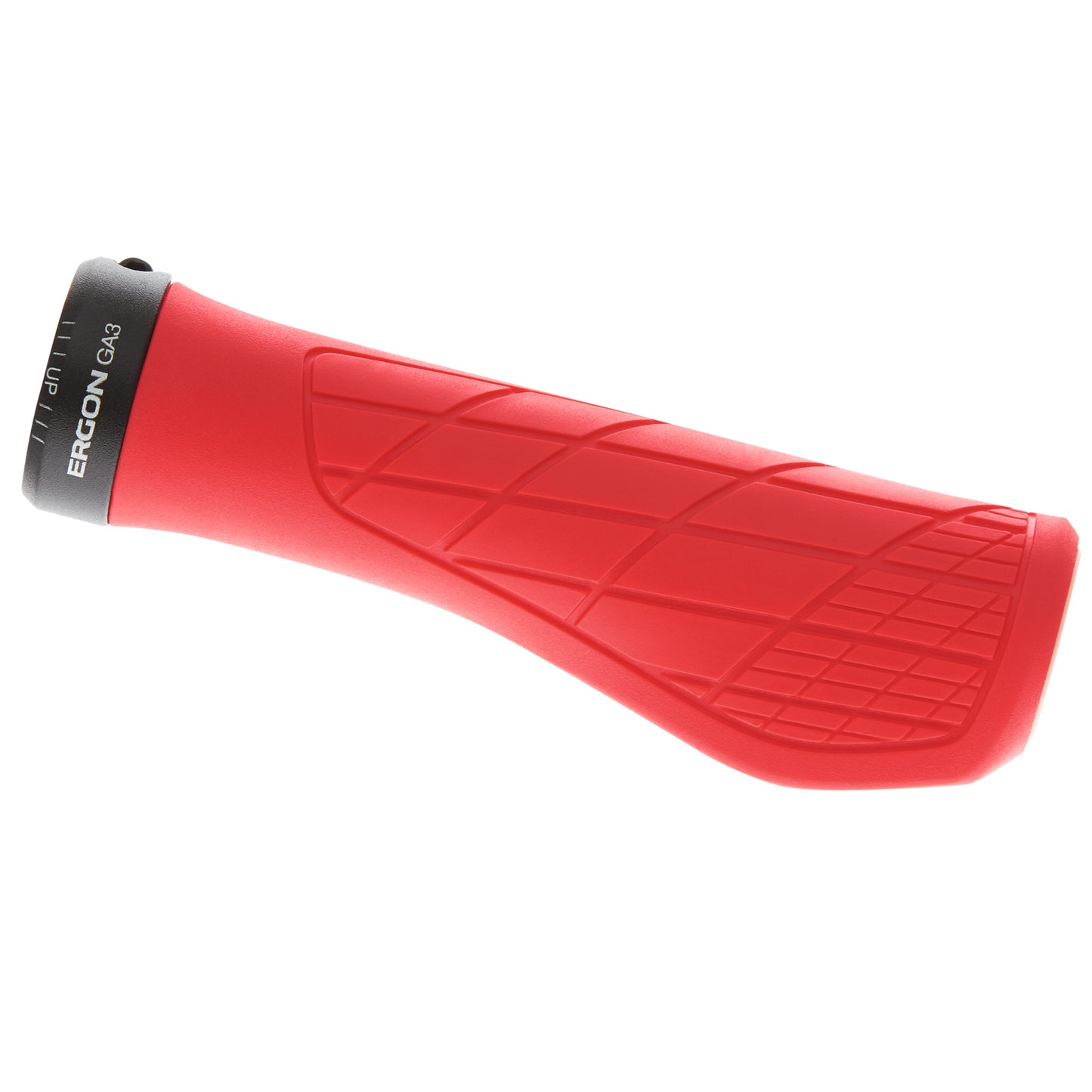 Ergon GA3 Grips - Risky Red Lock-On Small