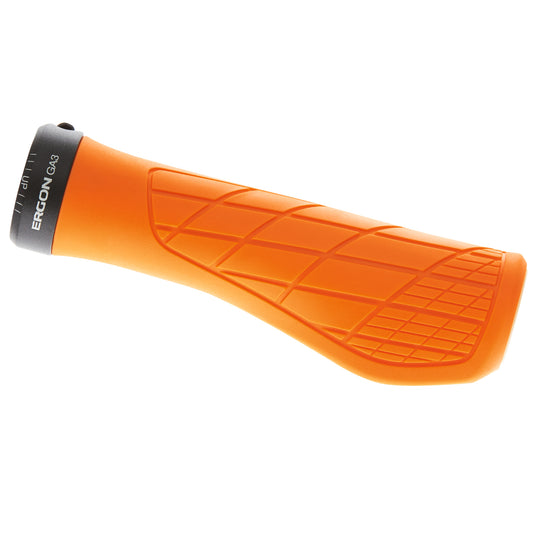 Ergon GA3 Grips - Juicy Orange Lock-On Small