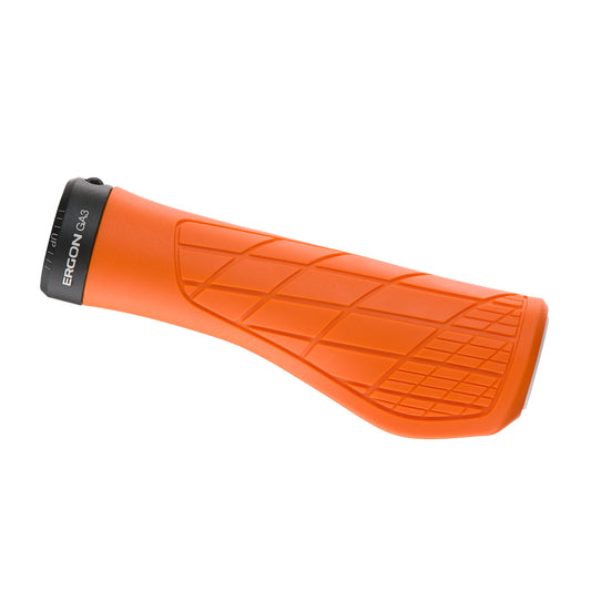 Ergon GA3 Grips - Juicy Orange Lock-On Large