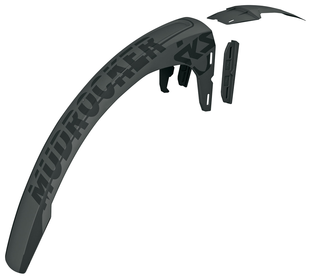 Mudrocker Fender, Black - Rear