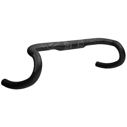 Easton EC90 AX Drop Handlebar - Carbon 31.8mm 46cm Di2 Internal Routing BLK