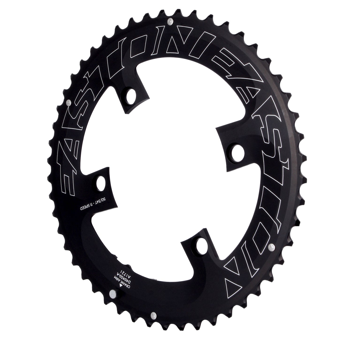 Easton Asymmetric Chainring: 4-Bolt 11-Speed 50t Black