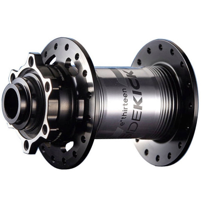 Sidekick Front Hub, 32h, 15/20x110 Boost, Black/Silv