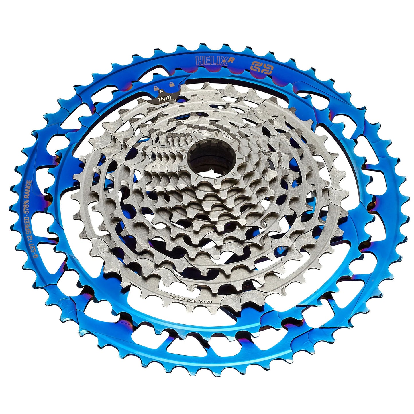 e*thirteen Helix Race Cassette - 12-Speed 9-52t Intergalactic