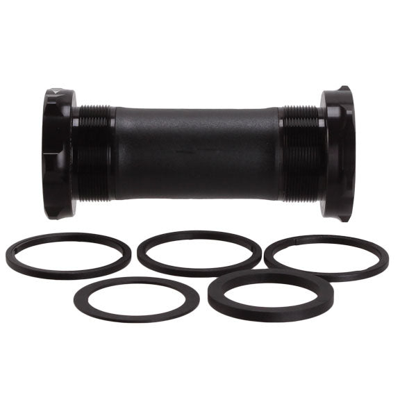 e*thirteen BSA Threaded Bottom Bracket - 83mm For 30mm Spindle Black