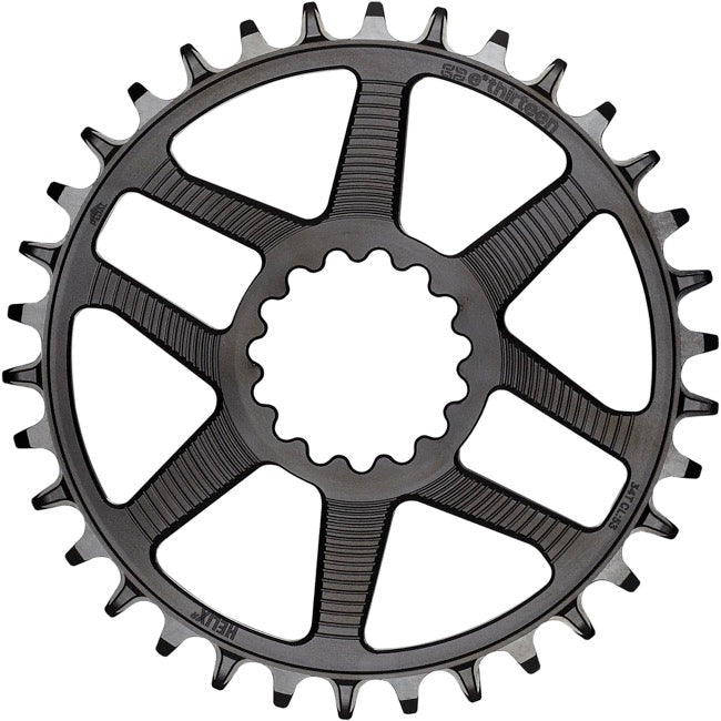 e*thirteen Helix R Chainring - 32t 11/12-Speed 52/55mm Flip Flop CL 3.5mm Offset e*thirteen DM BLK