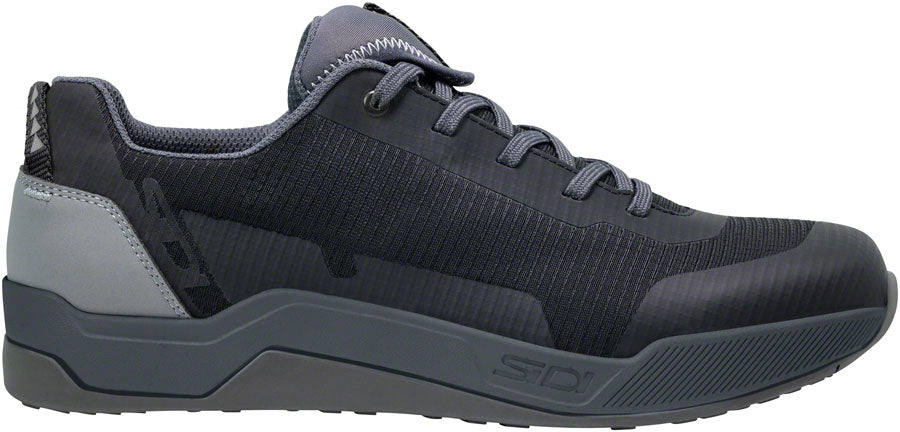 SIDI Motus GTX Flat Shoes - Black/Gray Size 45 Millennium Fit