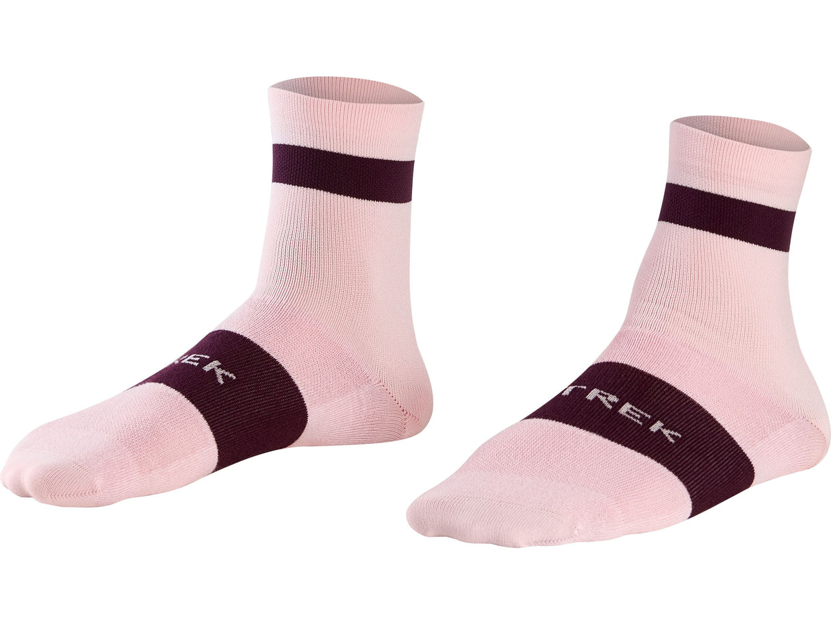 Sock Trek Race Quarter Small (35-38) Blush