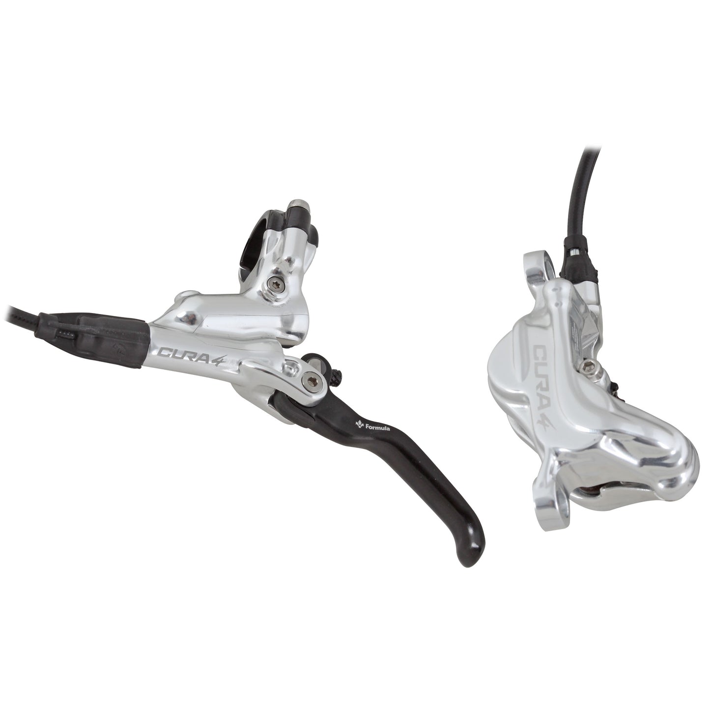 Formula Italy CURA-4 Disc Brake Kit Front or Rear Silver