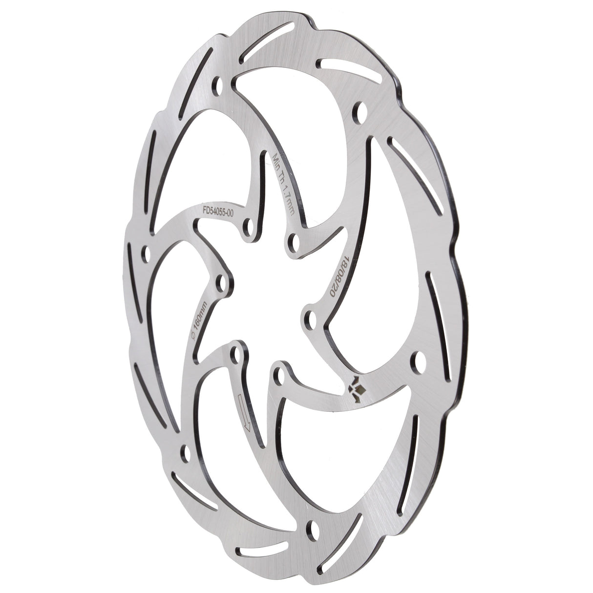 Rotor, Monolithic 6-Bolt - 160mm - 1pc