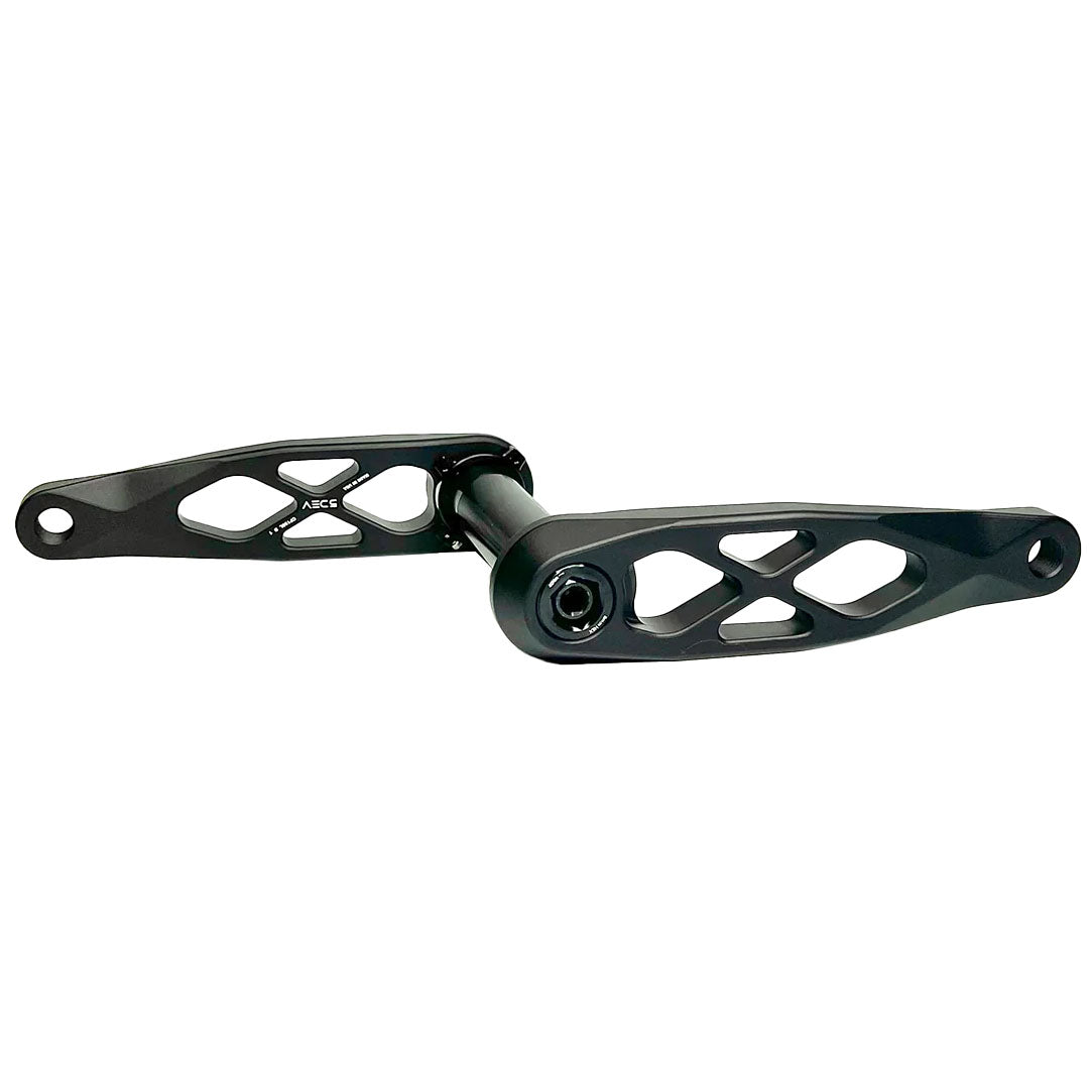 R-Spec Trail Cranks, 155mm, 30mm Spindle, Blk  NLA