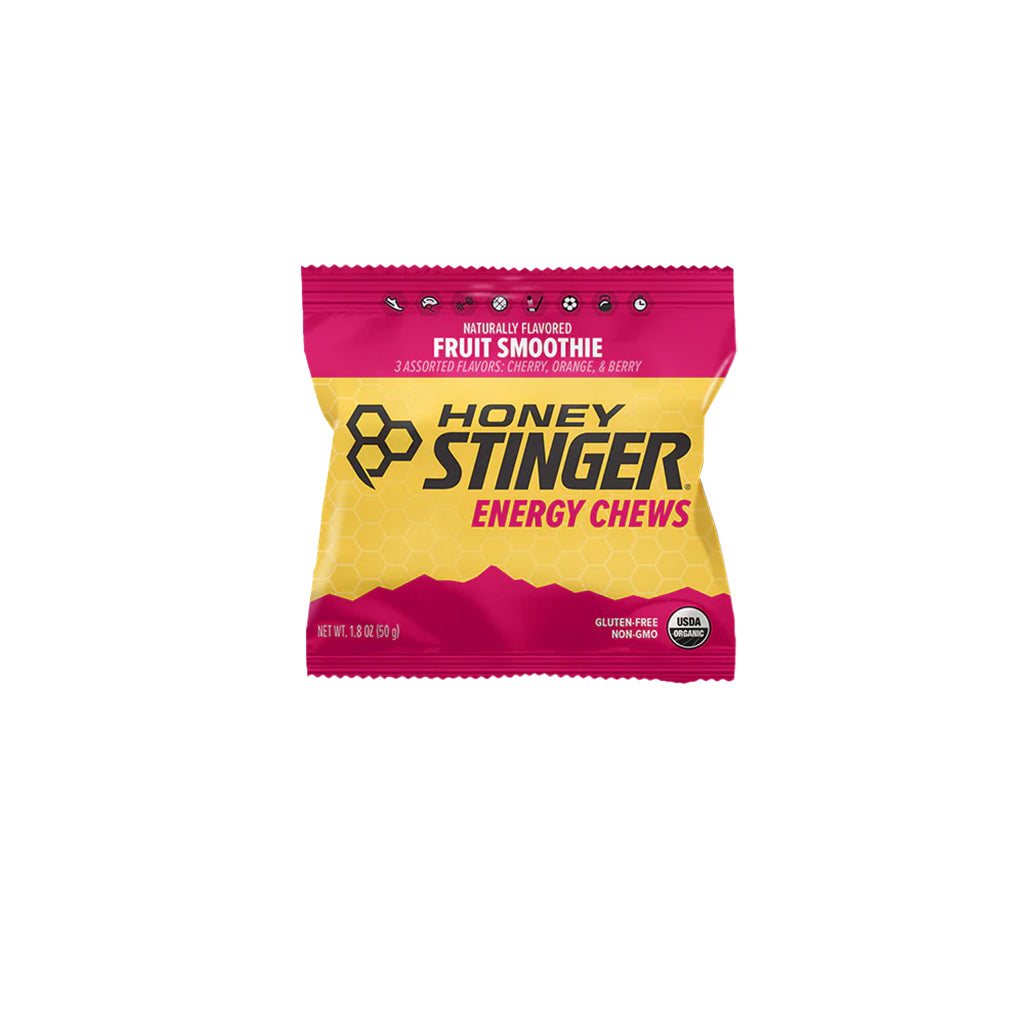 Organic Energy Chews, Fruit Smoothie, 12/Count