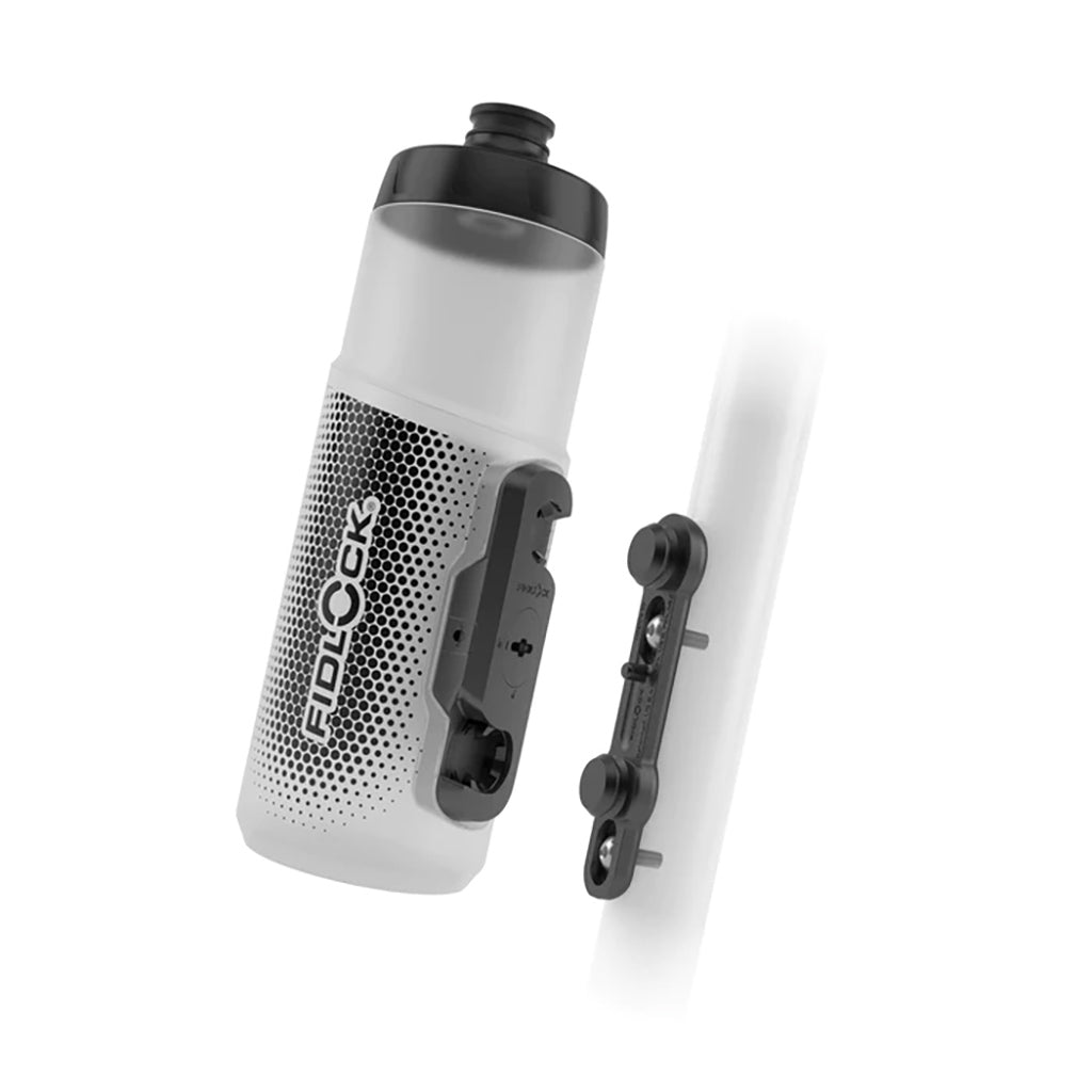 Twist Water Bottle + Base, Clear - 600ml