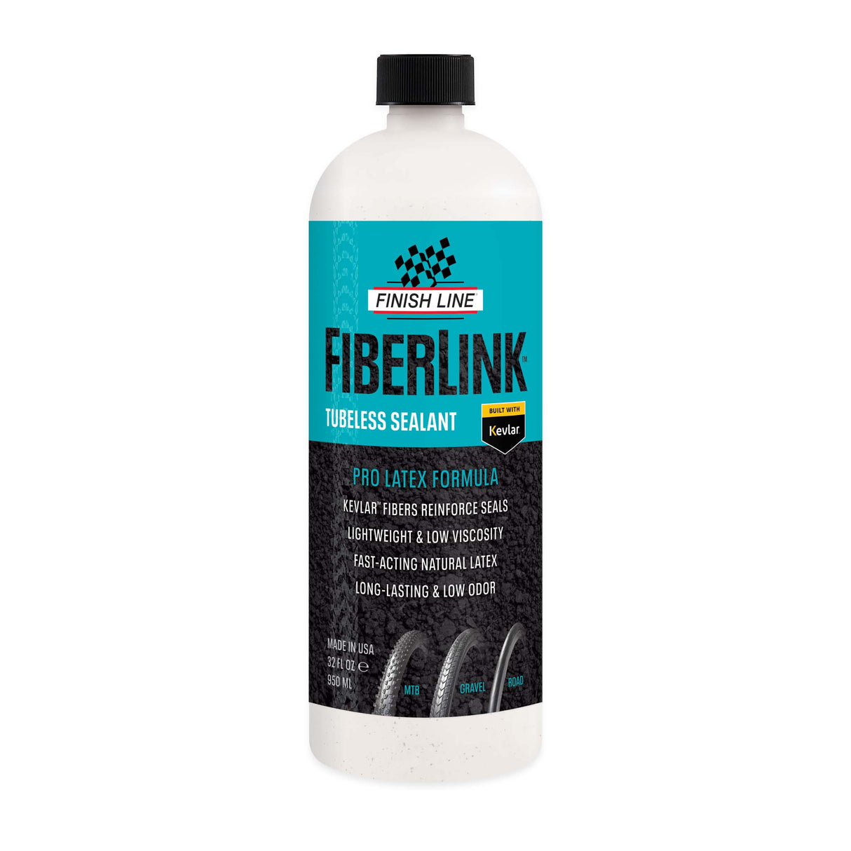 Fiberlink Pro Latex Tubeless Tire Sealant - 32oz
