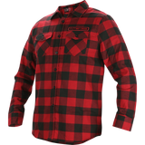 Men's Gunny Red/ Black Flannel