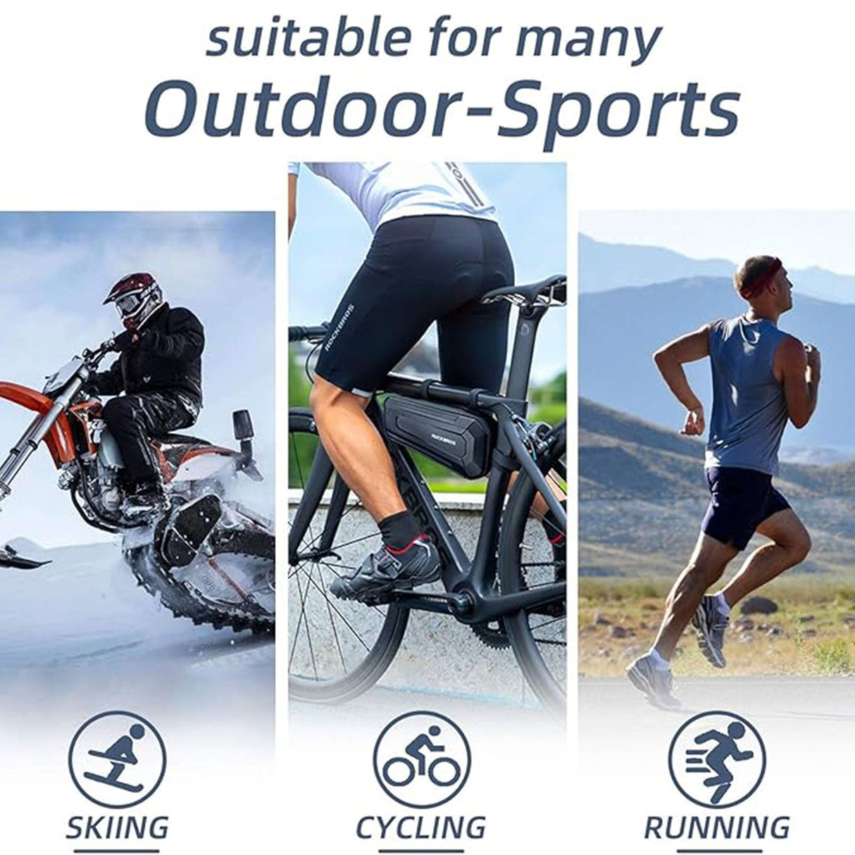 Winter Jacket & Pants Men's Windproof Cycling Suit
